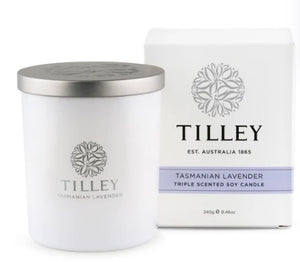 Tilley Soy Candle - Tasmanian Lavender