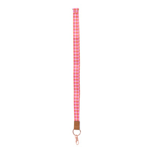 Teacher Plaid Lanyard