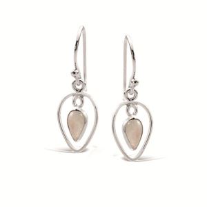 Moonstone Sterling Silver Earrings