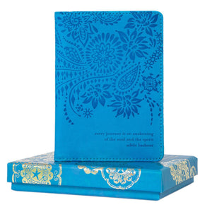 Amalfi Blue Passport Wallet