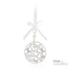 Load image into Gallery viewer, Wedding Charm - Butterflies In Silver
