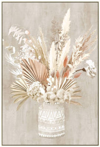 Natural Vase Canvas - B