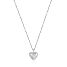 Load image into Gallery viewer, Ropes &amp; Dreams Silver Heart Necklace
