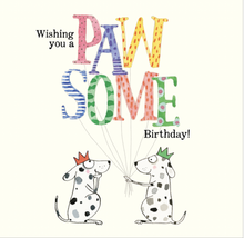 Load image into Gallery viewer, Twigseed Card - Wishing You A Paw Some Birthday
