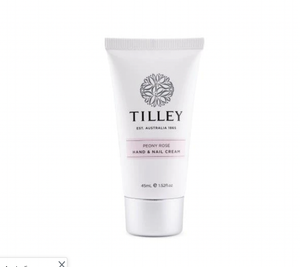 Tilley Hand & Nail Cream Peony Rose 45ml