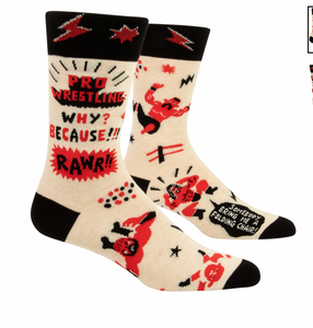 Men's Crew Sock - Pro Wrestling